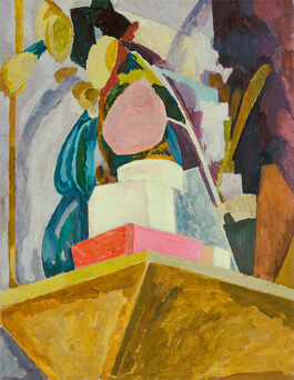 Vanessa Bell: Still Life on Corner of a Mantelpiece