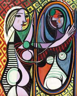 Pablo Picasso: Girl Before a Mirror