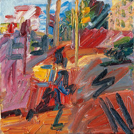 Auerbach: Hampstead Road, High Summer