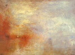 Turner: Sun Setting over a Lake
