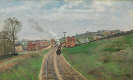 Pissarro: Lordship Lane Station, Dulwich