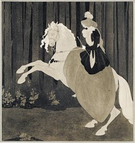 Aubrey Beardsley: Frontispiece to Chopin's Third Ballade