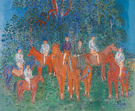 Raoul Dufy: The Kessler Family on Horseback