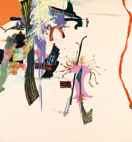 Fiona Rae: Untitled (yellow)