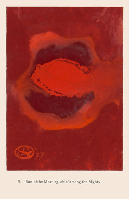 Ithell Colquhoun: 5. Sun of the Morning, chief among the Mighty from Taro: Major Arcana