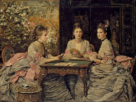 John Everett Millais: Hearts are Trumps