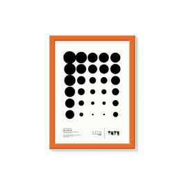 Orange 40 x 30 cm frame