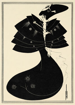 Aubrey Beardsley: The Black Cape